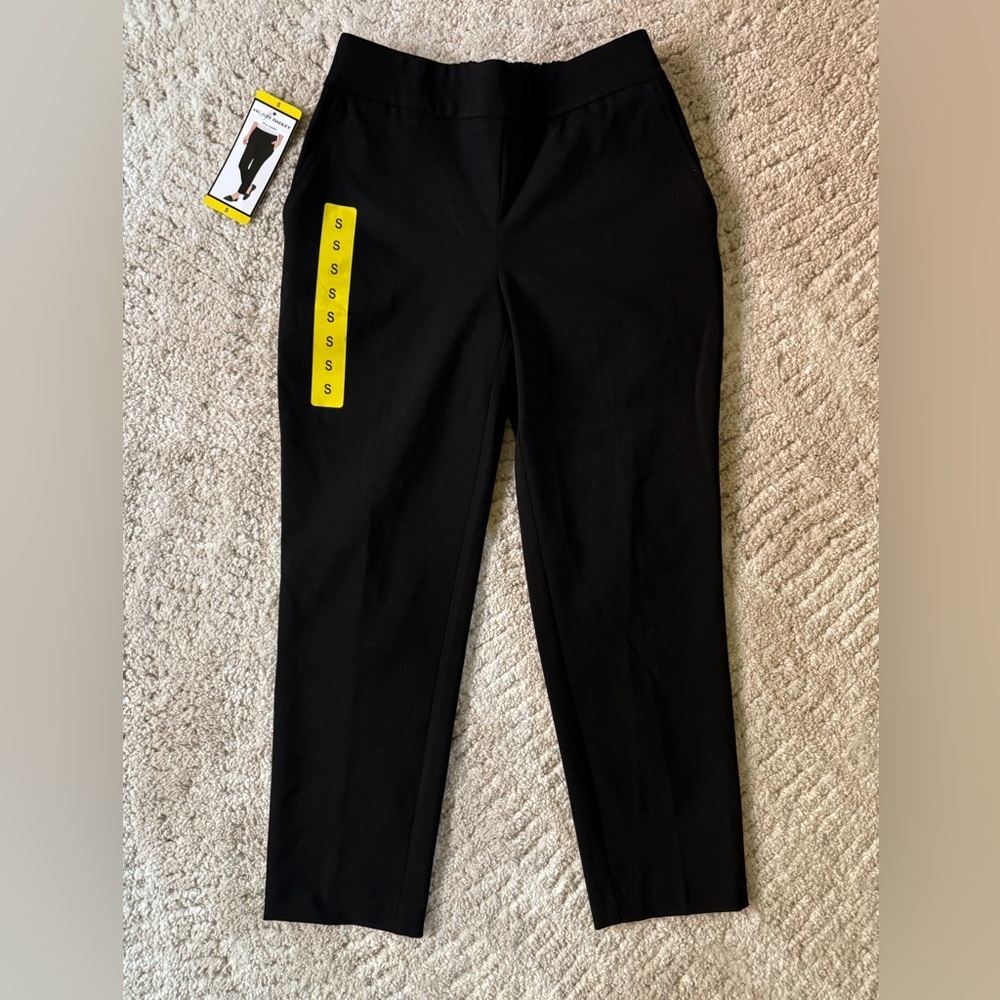 Hilary Radley mid-rise pull on pants w/ 26” inseam slim leg